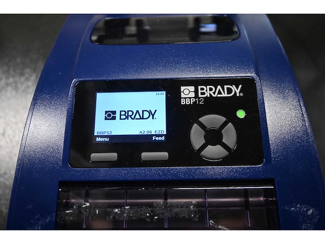 Brady bbp 12 barcode / label printer met solid oprolsysteem - afbeelding 3 van  5