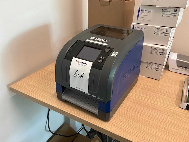 Brady bradyprint i3300 industriële labelprinter - afbeelding 1 van  6