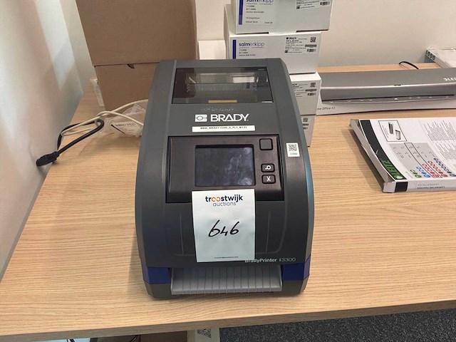 Brady bradyprint i3300 industriële labelprinter - afbeelding 2 van  6