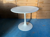 Braga ronde metalen tuintafel (2x) - afbeelding 3 van  8