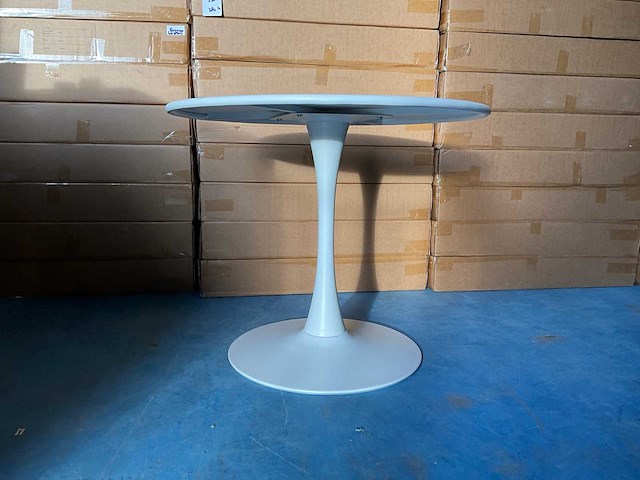 Braga ronde metalen tuintafel (2x) - afbeelding 5 van  8