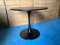 Braga ronde metalen tuintafel (2x) - afbeelding 1 van  7