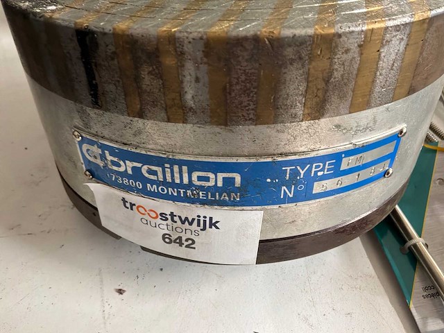 Braillon fm magneet opspanplaat - afbeelding 3 van  3