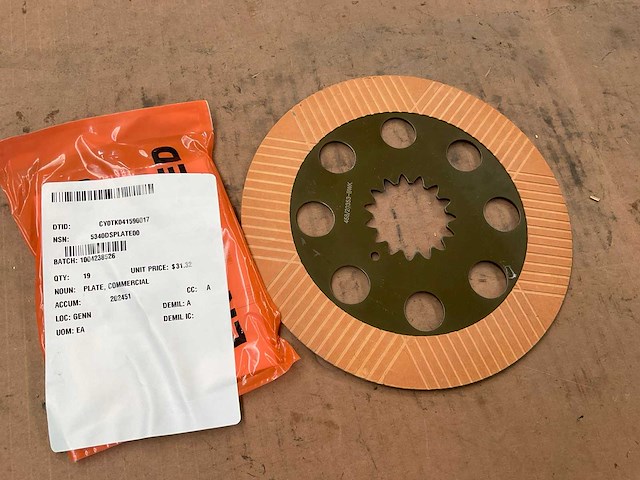 Brake counter plate (19x) - afbeelding 2 van  3