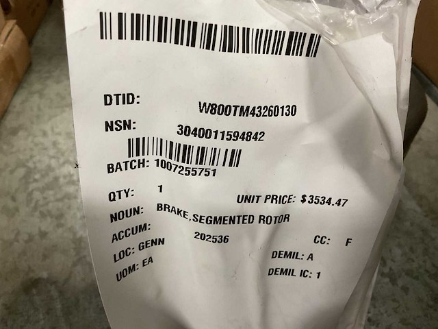 Brake part - afbeelding 1 van  4