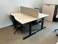 Bralco duo bureau en 4 bureautafels - afbeelding 2 van  9