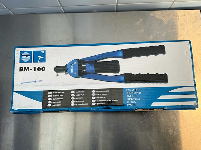 Bralo bm-160 klinknagelgereedschap - afbeelding 3 van  3