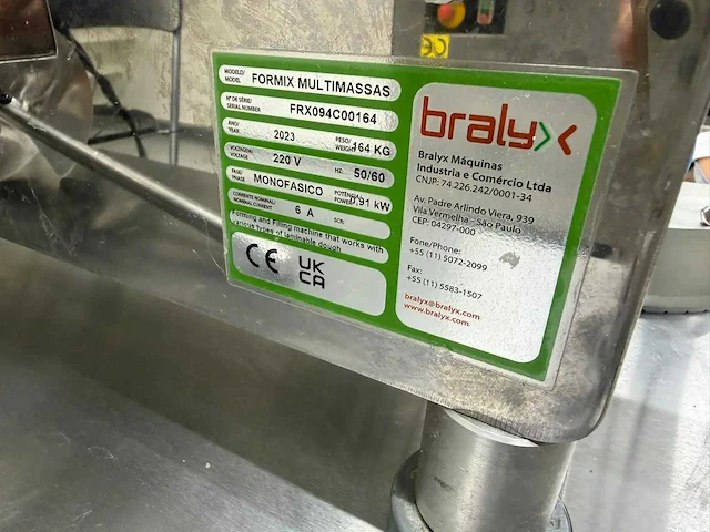Bralyx - 2023 - formica multimassas - vormmachine - afbeelding 18 van  27
