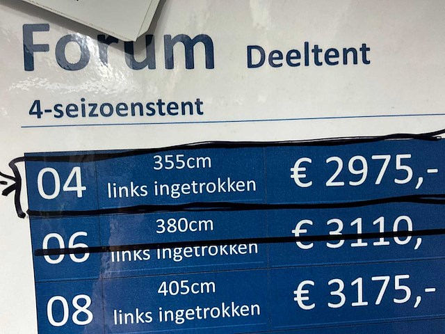 Brand forum deeltent (l 355 cm) - afbeelding 12 van  12