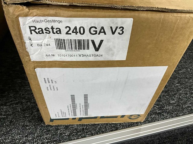 Brand rasta 240 aanbouwtent - afbeelding 2 van  2