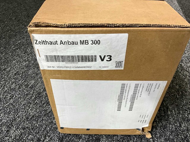 Brand standaard aanbouwtent (300cm) - afbeelding 2 van  2