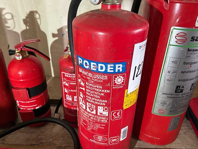 Brandblusser (10x) - afbeelding 5 van  8