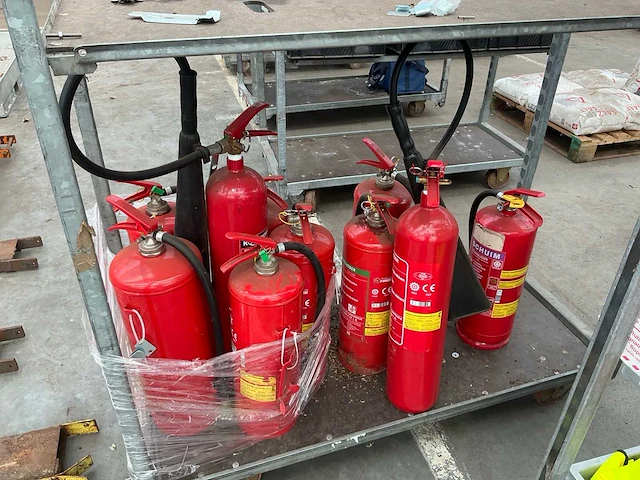 Brandblusser (10x) - afbeelding 1 van  5