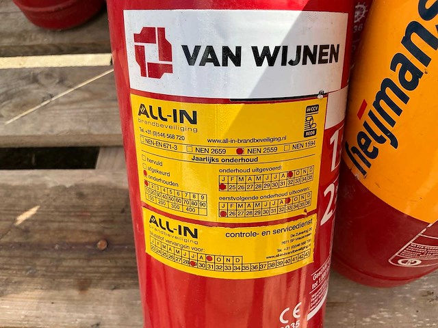 Brandblusser (14x) - afbeelding 3 van  4