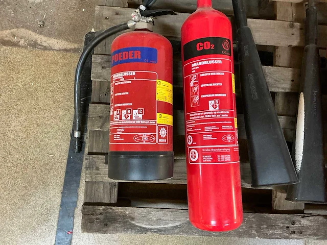 Brandblusser (4x) - afbeelding 2 van  3