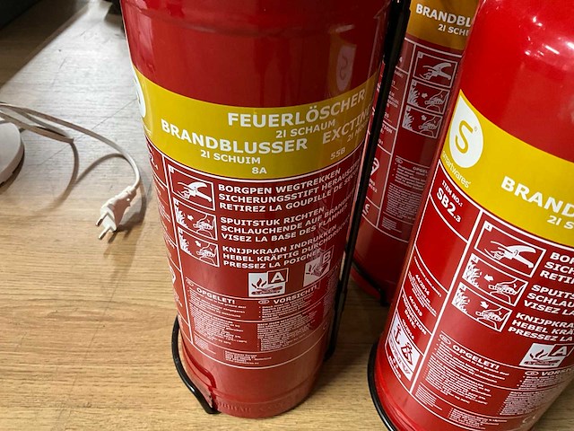 Brandblusser (4x) - afbeelding 3 van  6