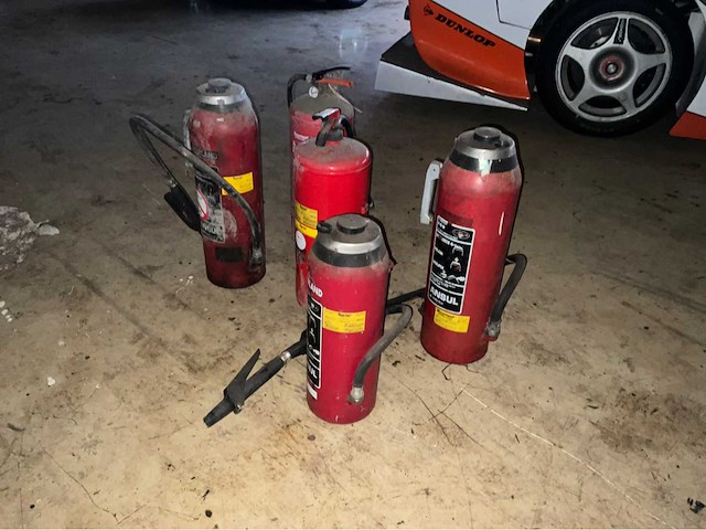 Brandblusser (5x) - afbeelding 1 van  3