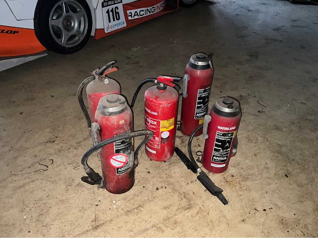 Brandblusser (5x) - afbeelding 3 van  3