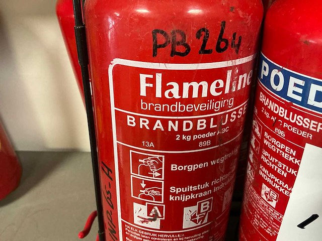 Brandblusser (5x) - afbeelding 2 van  6