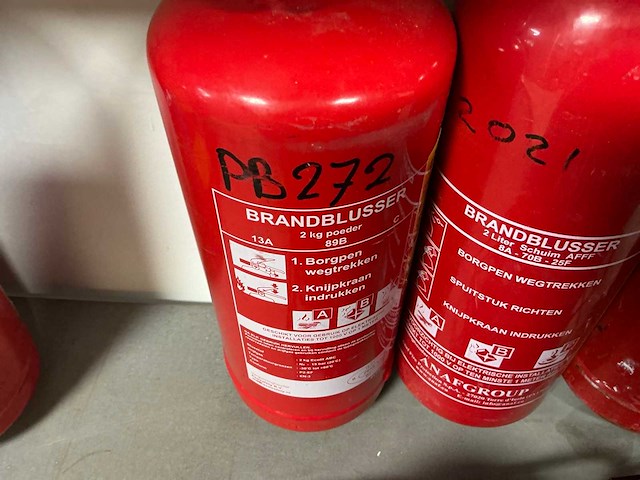 Brandblusser (5x) - afbeelding 4 van  6