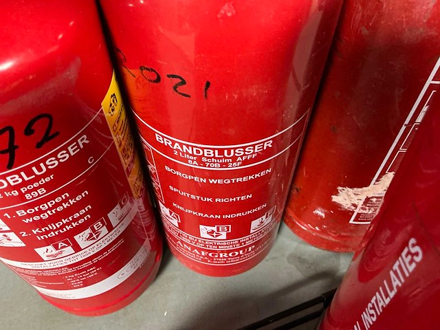 Brandblusser (5x) - afbeelding 5 van  6
