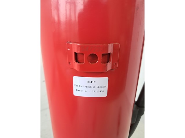 Brandblusser 6 liter schuim, jaru - afbeelding 5 van  7