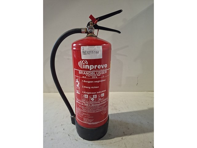 Brandblusser, inprevo, 6 kg poeder abc - afbeelding 1 van  3
