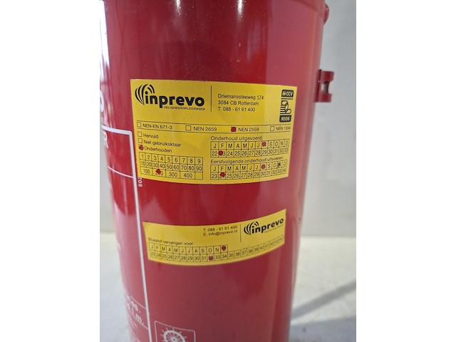 Brandblusser, inprevo, 6 kg poeder abc - afbeelding 3 van  3