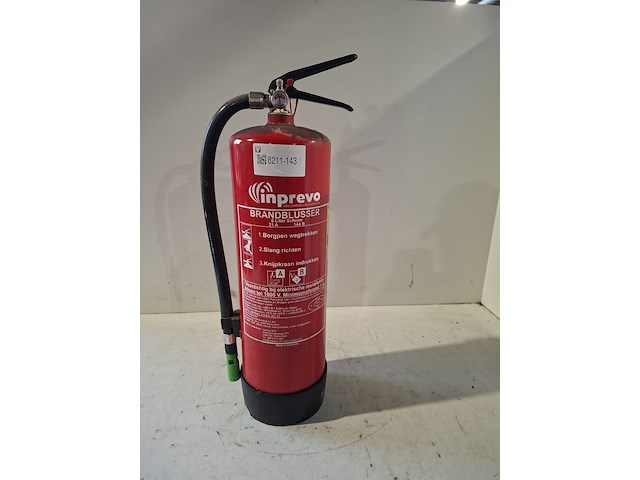Brandblusser, inprevo, 6 liter schuim - afbeelding 1 van  3