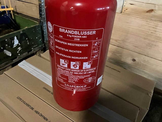 Brandblusser “poeder” (4x) - afbeelding 2 van  4