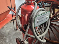 Brandblusser, saval, poeder blusser, rood