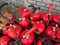 Brandblussers ca 28 stuks saval, partij - afbeelding 4 van  6