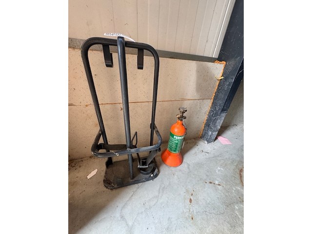 Branderhouder en branderfles gloor - afbeelding 1 van  4