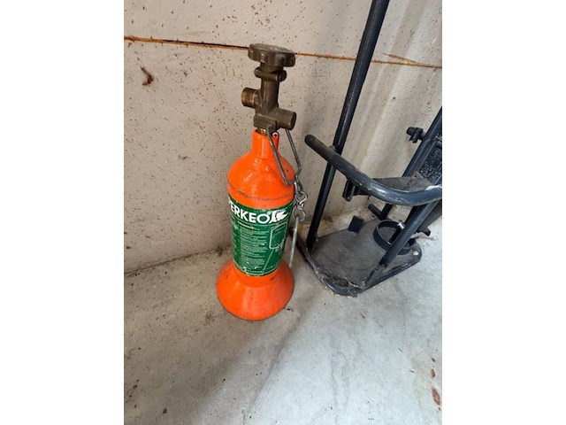 Branderhouder en branderfles gloor - afbeelding 4 van  4