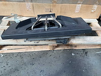 Branderset met gasblok voor gashaard - afbeelding 1 van  2