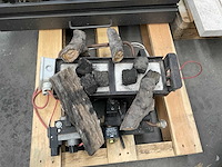 Branderset met glasblok voor gashaard - afbeelding 2 van  3