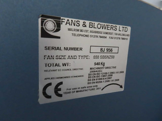 Brandertestopstelling en onderdelen - afbeelding 10 van  13