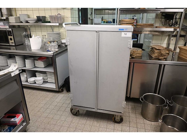 Brands 2 x 10 1/1 g.n. aluminium wagen - afbeelding 1 van  4