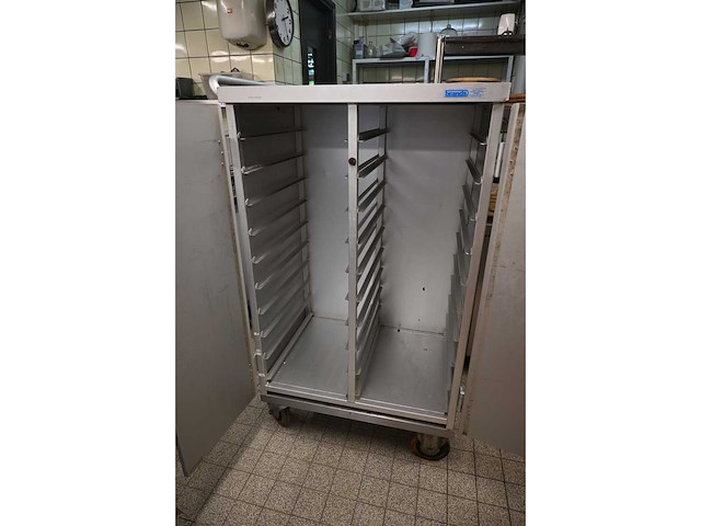 Brands 2 x 10 1/1 g.n. aluminium wagen - afbeelding 4 van  4