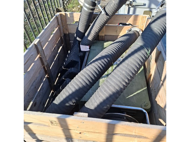 Brandslangen, snijbrander set en hydrauliek slang op haspel, sievert/holmatro - afbeelding 1 van  8