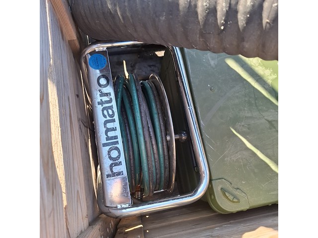 Brandslangen, snijbrander set en hydrauliek slang op haspel, sievert/holmatro - afbeelding 3 van  8