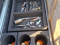 Brandslangen, snijbrander set en hydrauliek slang op haspel, sievert/holmatro - afbeelding 4 van  8