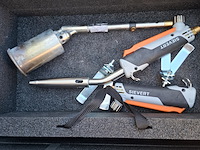 Brandslangen, snijbrander set en hydrauliek slang op haspel, sievert/holmatro - afbeelding 5 van  8