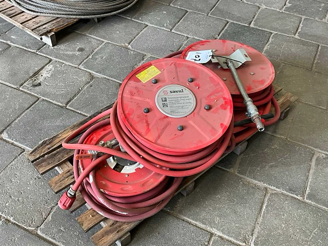 Brandslanghaspel (4x) - afbeelding 2 van  2