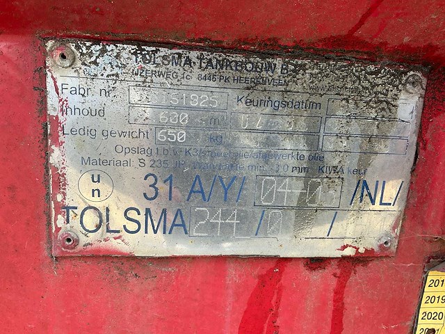 Brandsstof tank - afbeelding 2 van  13