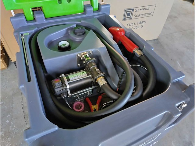 Brandstof opslagtank ibc 200 liter - afbeelding 14 van  17