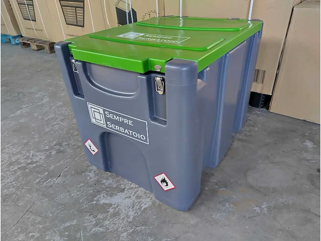 Brandstof opslagtank ibc 200 liter - afbeelding 1 van  19