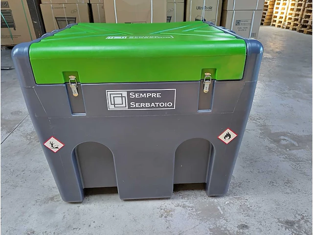 Brandstof opslagtank ibc 400 liter - afbeelding 8 van  15