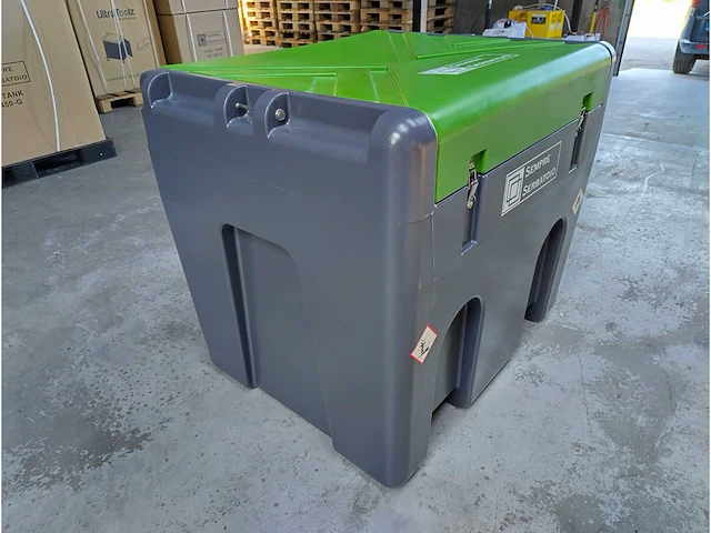 Brandstof opslagtank ibc 400 liter - afbeelding 9 van  15
