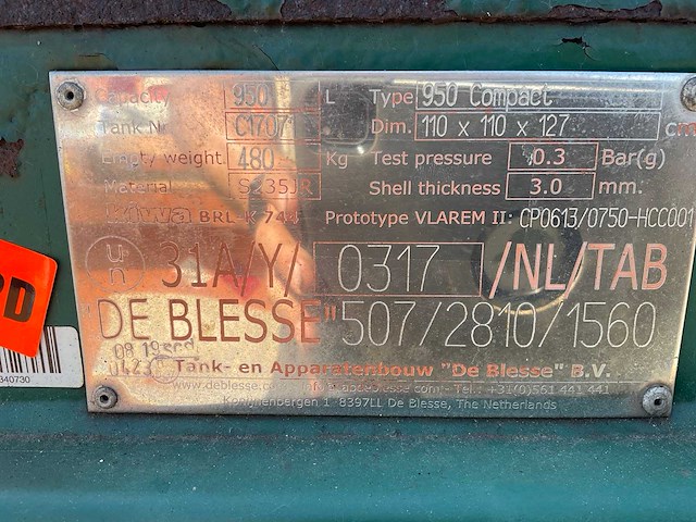 Brandstof opslagtank - afbeelding 3 van  11